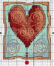 "Heart with Beads" бесплатная электронная схема Michael Powell