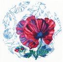 Мак с бутоном ("Шотландские акварели")