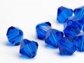 Bicones 6 мм, цвет: Capri Blue (243) - 10 шт.