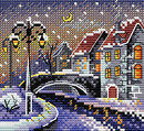 Зимний город (10*11 см)