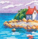 Краски лета. Дом на острове (11*11 см)