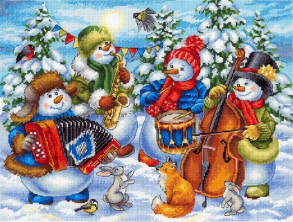 Весёлый оркестр (25*32 см)