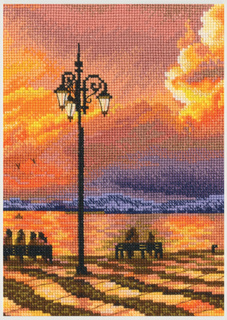 Романтика заката (серия "Художник Солнце") (13,5*19 см)