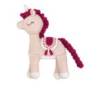 Мечтательный единорог (набор для вязания игрушки-амигуруми 22 см)