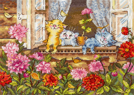 Беззаботное детство (19*25 см)