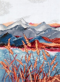 Колоски у реки (20.5*28 см)